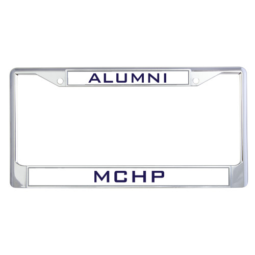  Alumni Metal License Plate Frame in Chrome - Alumni