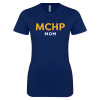 Thumbnail image for  Next Level Womens Navy Boyfriend Tee