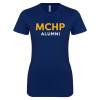 Thumbnail image for  Next Level Womens Navy Boyfriend Tee