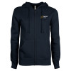 Thumbnail image for  ENZA Womens Navy Fleece Full Zip Hoodie
