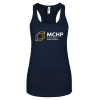 Thumbnail image for  Next Level Womens Navy Racerback Tank 
