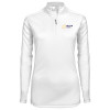 Thumbnail image for  Syntrel Womens White Interlock 1/4 Zip