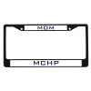 Thumbnail image for  Mom Metal License Plate Frame in Black