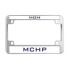 Thumbnail image for  Metal Motorcycle License Plate Frame in Chrome