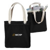 Thumbnail image for  Allie Black Canvas Tote