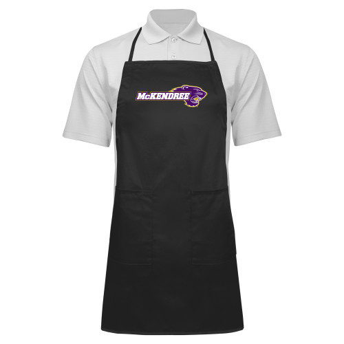  Full Length Black Apron - Primary Mark