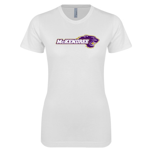 Main Image for  Next Level Womens White Boyfriend Tee