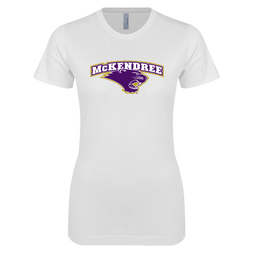 Main Image for  Next Level Womens White Boyfriend Tee