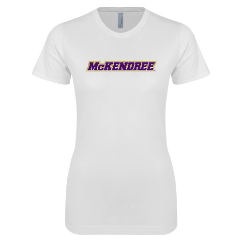 Main Image for  Next Level Womens White Boyfriend Tee