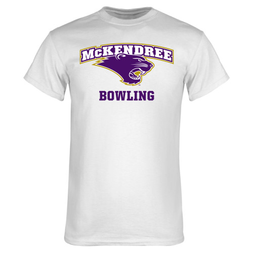  Univ White T Shirt - Bowling