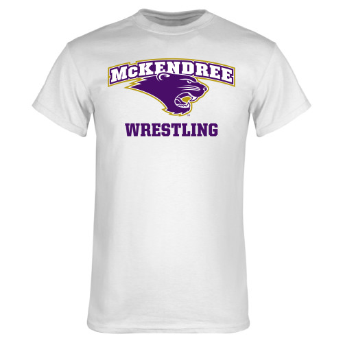  Univ White T Shirt - Wrestling