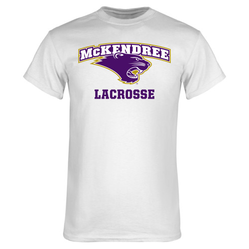  Univ White T Shirt - Lacrosse