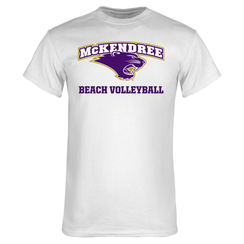  Univ White T Shirt - McKendree Volleyball