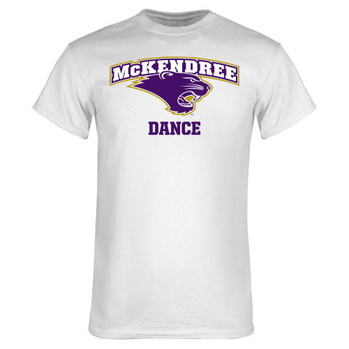  Univ White T Shirt - McKendree Dance