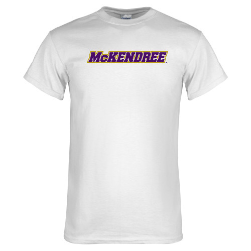  White T Shirt - Word Mark