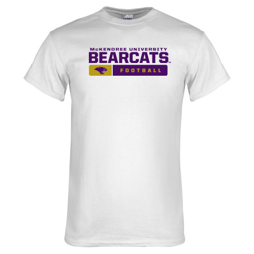  White T Shirt - Bearcats Football Bar