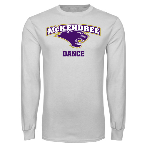  Univ White Long Sleeve T Shirt - McKendree Dance