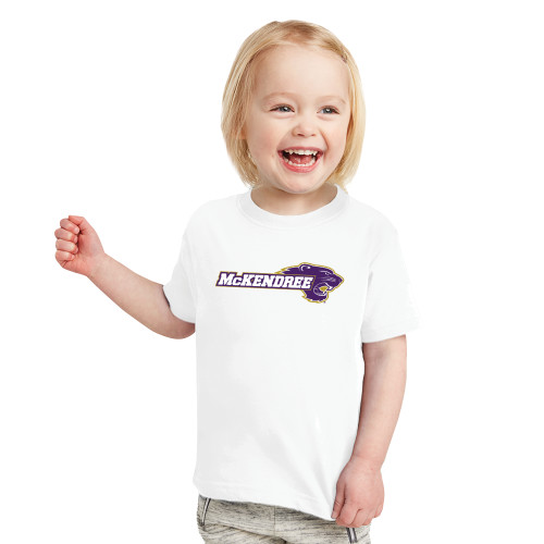  Toddler White T Shirt - Primary Mark