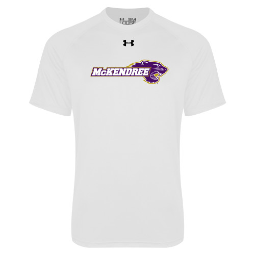  Under Armour White Tech Tee - Primary Mark