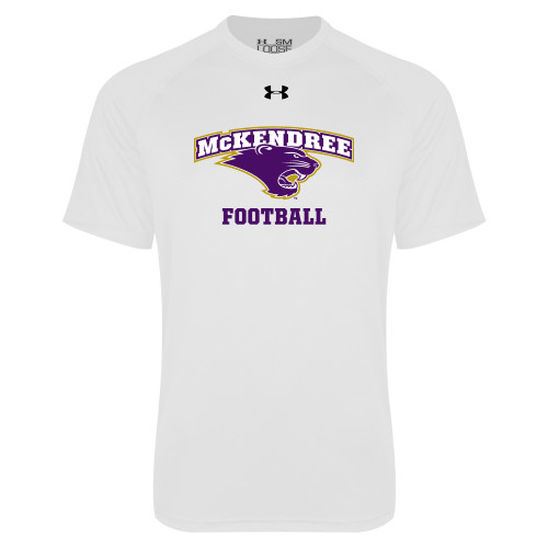  Under Armour White Tech Tee - Football