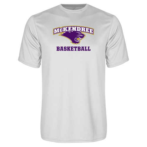  White Performance Tee - Basketball