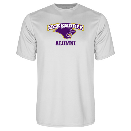  White Performance Tee - Alumni