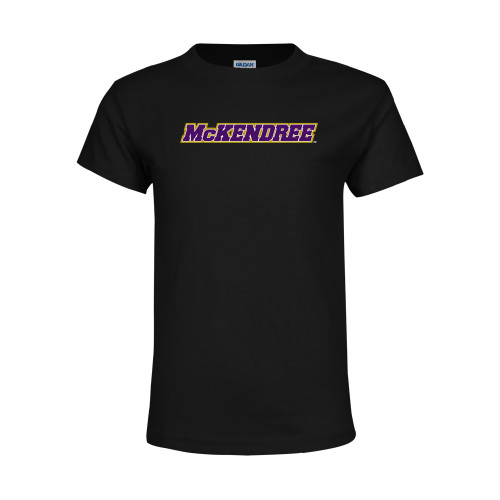  Youth Black T Shirt - Word Mark