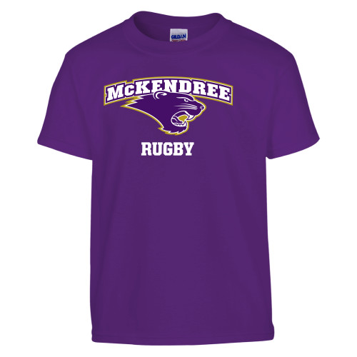  Univ Youth Purple T Shirt - McKendree Rugby