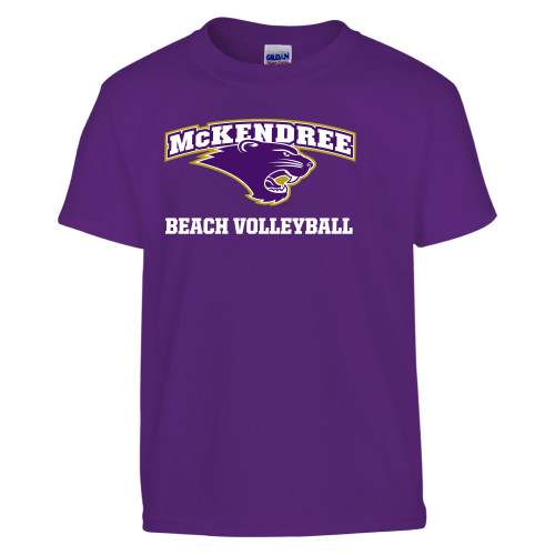  Univ Youth Purple T Shirt - McKendree Volleyball