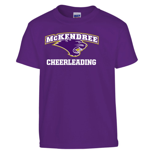  Univ Youth Purple T Shirt - McKendree Cheerleading