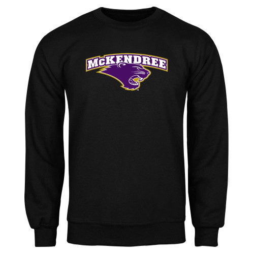 McKendree Black Fleece Crew