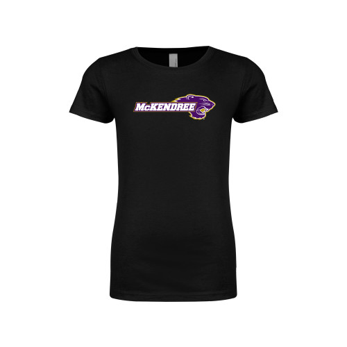 Main Image for  Next Level Girls Black Fashion Fit T Shirt