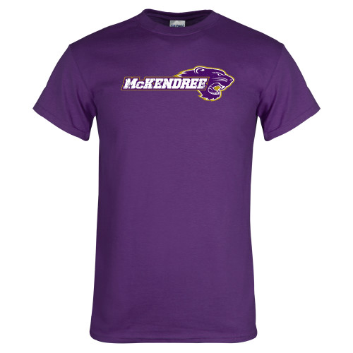 Purple T Shirt - Primary Mark Distressed