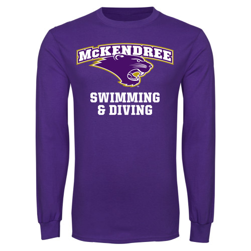 Main Image for  Univ Purple Long Sleeve T Shirt