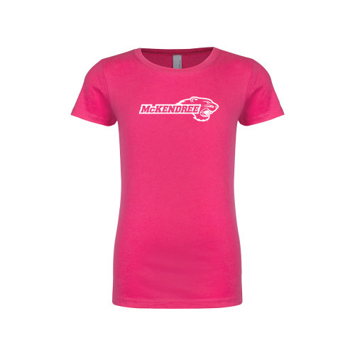 Main Image for  Next Level Girls Fuchsia Fashion Fit T Shirt