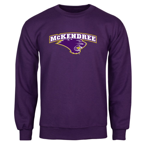  Purple Fleece Crew - Secondary Mark