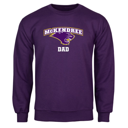  Purple Fleece Crew - Dad