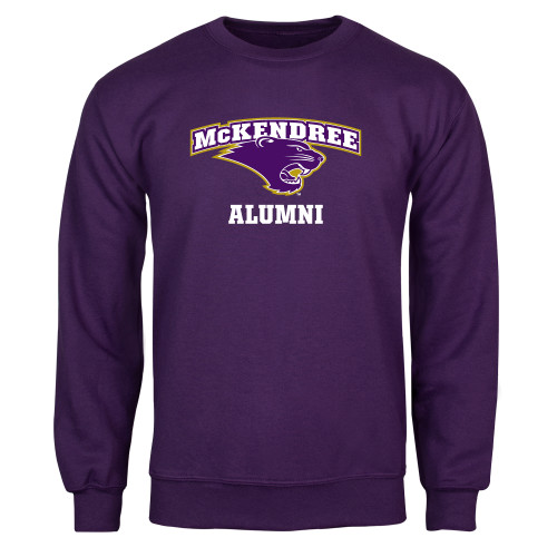  Purple Fleece Crew - Alumni