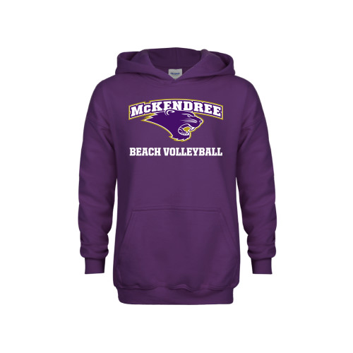  Univ Youth Purple Fleece Hoodie - McKendree Volleyball