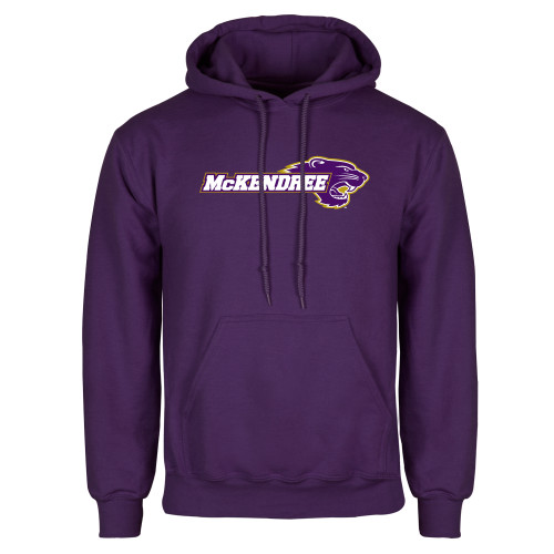  Purple Fleece Hoodie - Primary Mark
