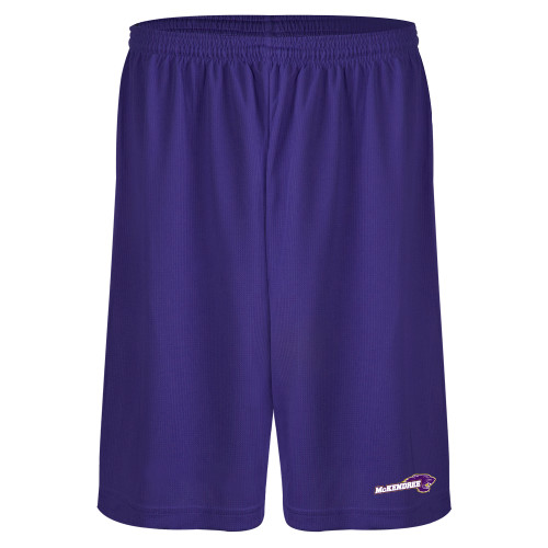  Purple Performance Classic 9 Inch Short - Primary Mark