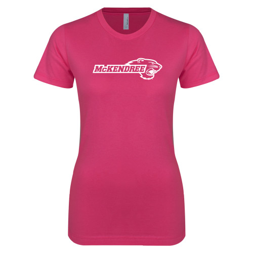 Main Image for  Next Level Womens Fuchsia Boyfriend Tee