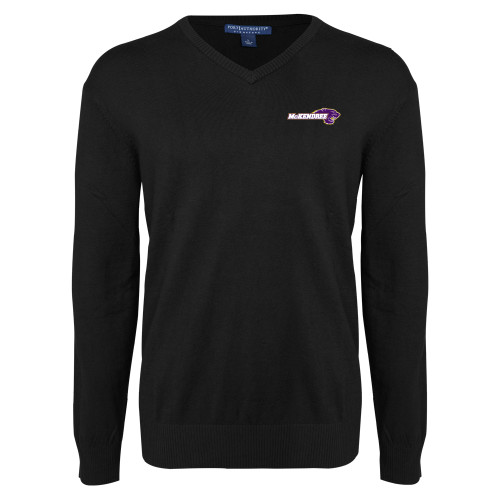  Black VNeck Sweater - Primary Mark