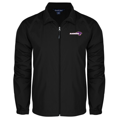  Black Full Zip Wind Jacket - Primary Mark