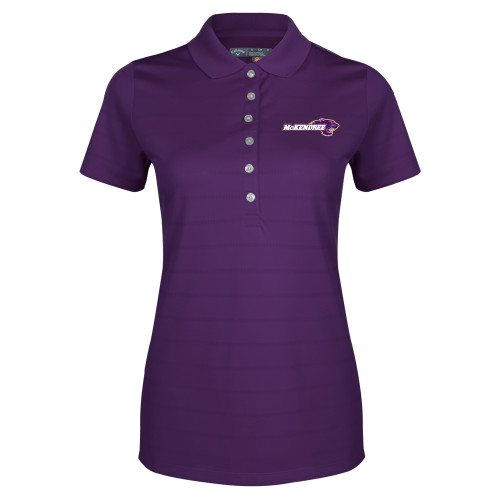  Callaway Womens Purple Opti Vent Polo - Primary Mark