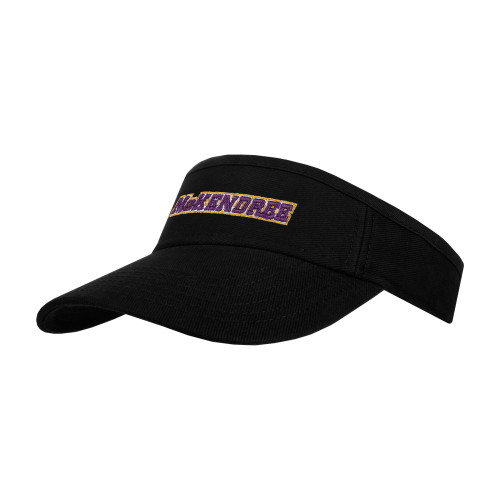  Black Visor - Word Mark