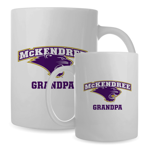  Full Color White Mug 15oz - Grandpa