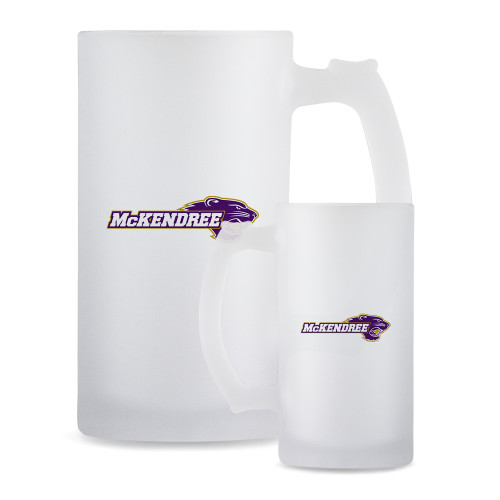  Full Color Decorative Frosted Glass Mug 16oz - Primary Mark