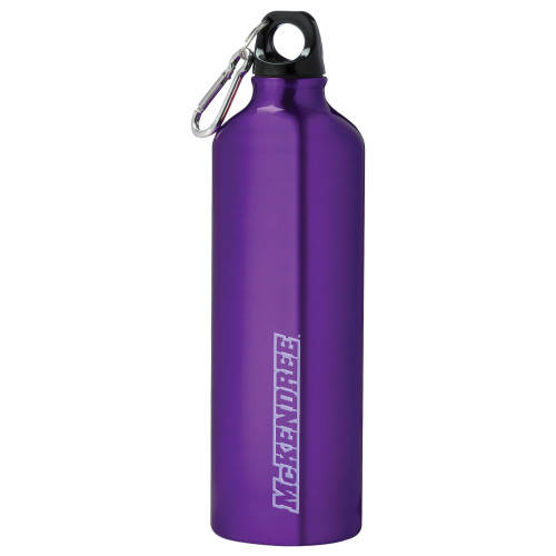 Venture Aluminum Purple Bike Bottle 26oz - Word Mark Engraved