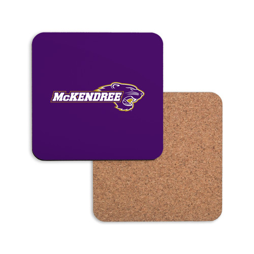  Hardboard Coaster w/Cork Backing - Primary Mark